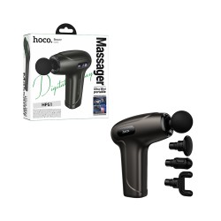 Massageador Elétrico Silencioso Hoco Mini HP51 Cinza Metálico